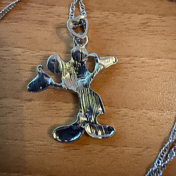 Vintage Disney Mickey Mouse Necklace silver - Picture 4 of 7